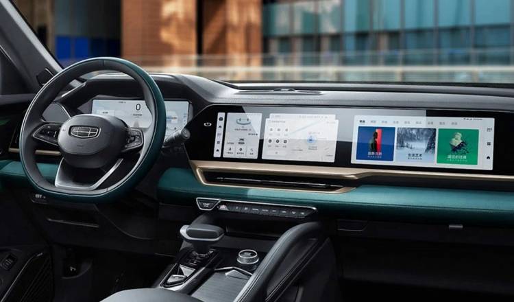 полная перепрошивка Geely